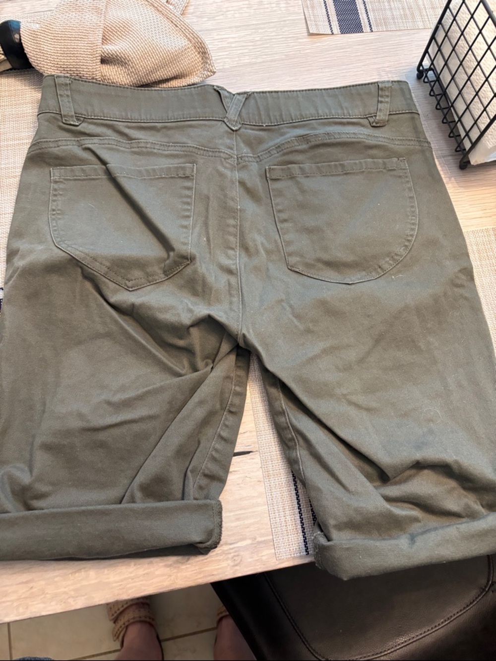 Democracy Olive Green Pants. - Picture 2 of 3